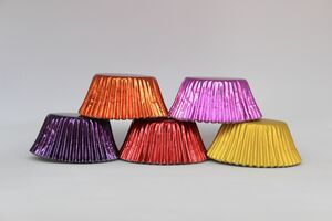 Foil Bright Theme Pack Cupcake Liners