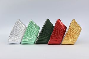 Foil Christmas Theme Pack Cupcake Liners