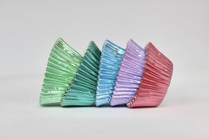 Foil Pastel Theme Pack Cupcake Liners